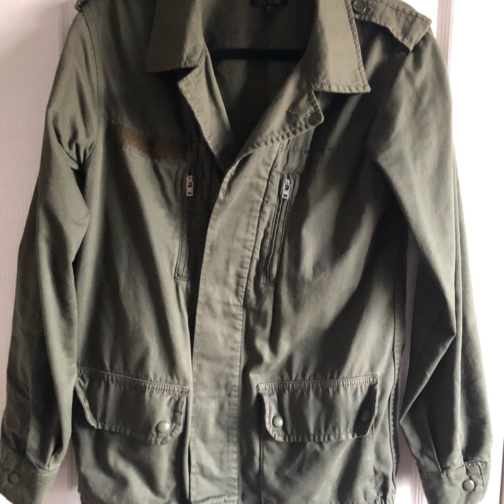 Olive Utility Jacket - Picture 7 of 7